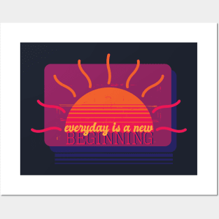 Sunrise Everyday [Hazy] Posters and Art